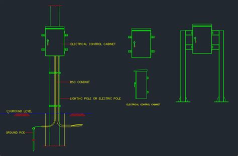 detail drawing of a electrical box|autocad electrical details pdf.